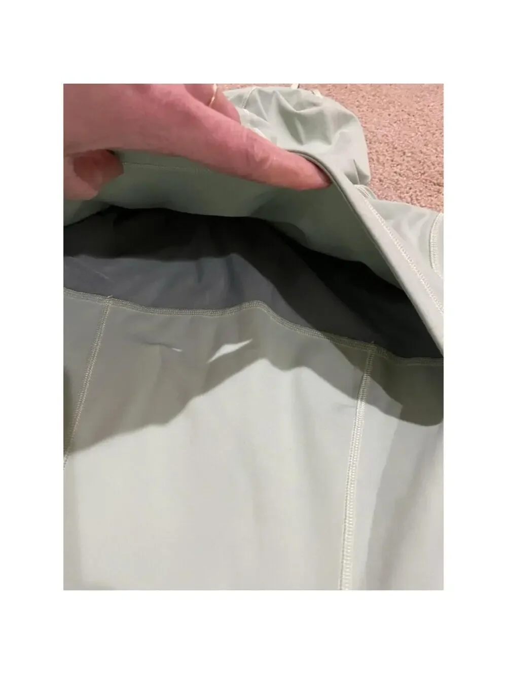 Lululemon Nulu Hooded Define Jacket Pastel Green Size 4 Full Zip - Picture 11 of 14